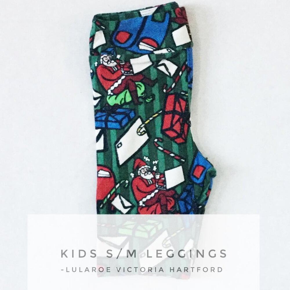 LuLaRoe Kids Holiday Leggings
